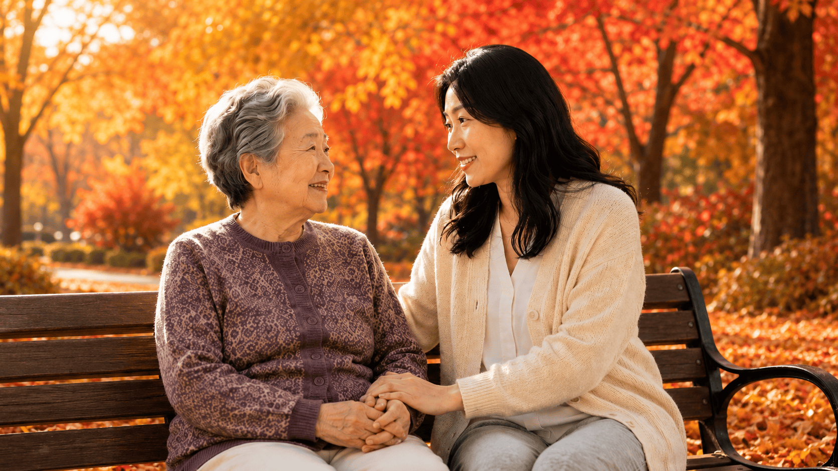 A day shared by family and patient